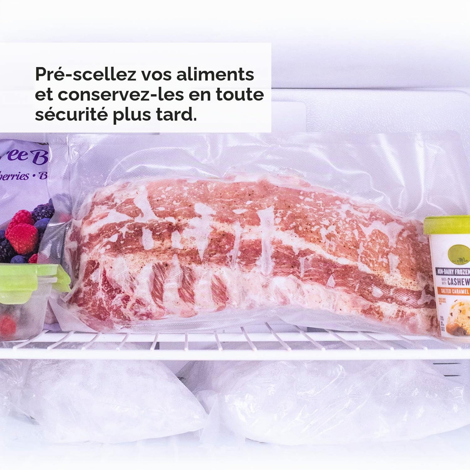 Anova Culinary Sous Vide Anova - Rouleaux de sac sous vide biologique | Accessoire | Taille unique | Transparent