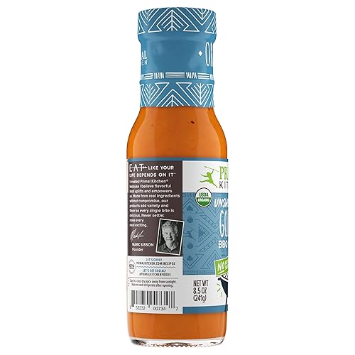 Miniatura 8 de Primal Kitchen Salsa clásica para barbacoa orgánica y sin azúcar 85 onzas líquidas