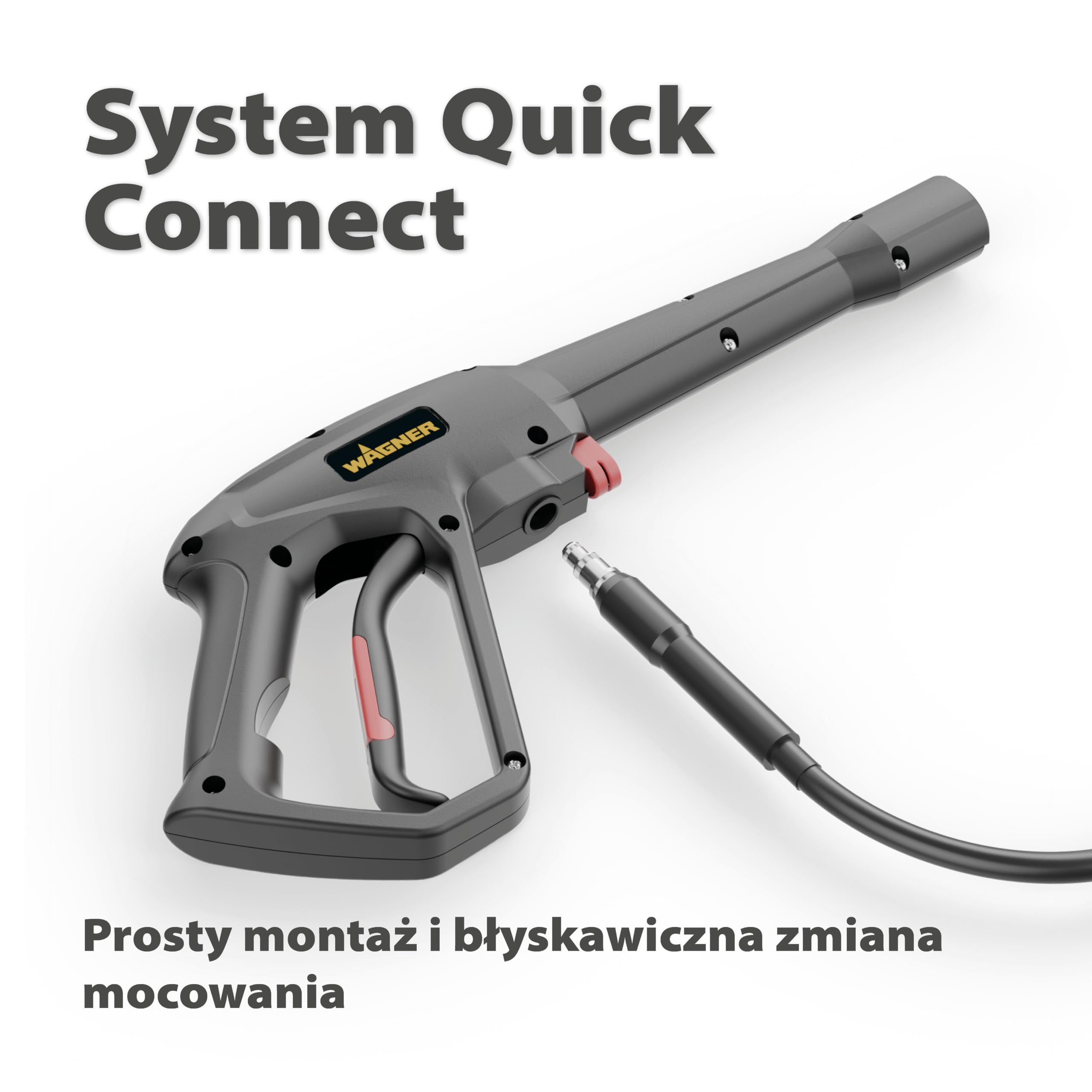 WAGNER 3‑in‑1 Home Bundle: Myjka ciśnieniowa Aquastorm Advanced + Myjka do powierzchni + Szczotka rotacyjna – skuteczne czyszczenie wokół domu, w ogrodzie, na tarasach, ścieżkach i deskowaniach