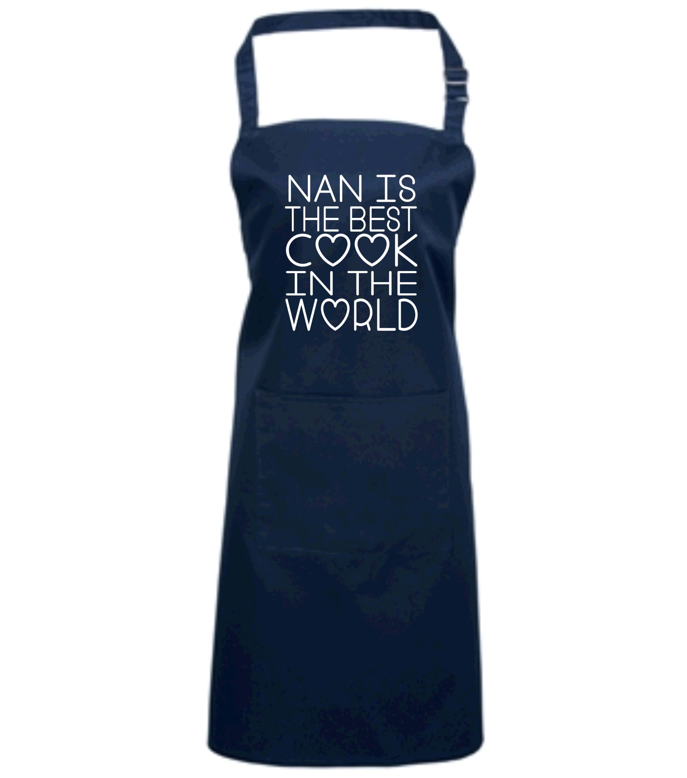Edward Sinclair Navy Nan Is The Best Cook In The World' Apron