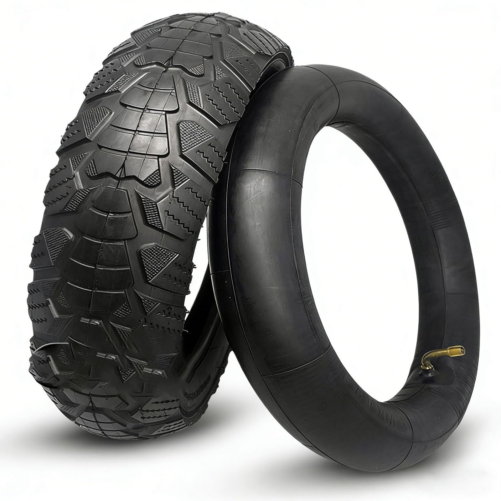 12x3.0 Opona 12x3 Bezdętkowa Opona Pneumatyczna do Hulajnogi Motocyklu Terenowego Pitbike, Odporna na Przebicia Głęboki Bieżnik z Trwałej Gumy Opony Terenowe
