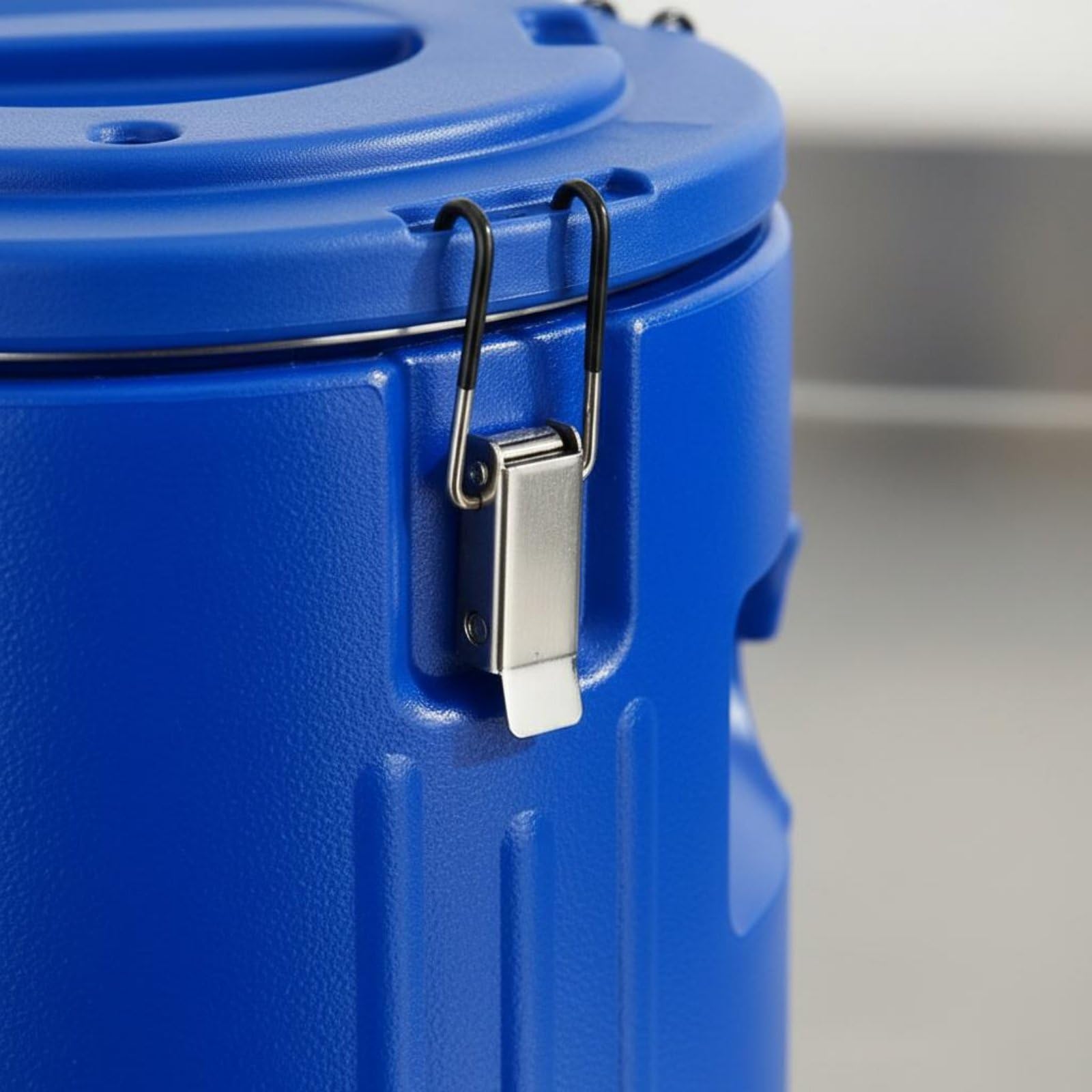 3 Piezas Cubeta Térmica Aislada Recipiente Conservación Alimentos Asas Interior Inoxidable Aislante Adecuado para Servicio de Comidas Hogar, Verde, Verde, Juego De 3 Piezas 5L/20L/40L