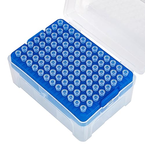 Miniatura 7 de 4E's USA Punta de pipeta de 0.5 a 10 L - Puntas universales, sin ARNasaDNasa, segura para pirógenos, baja retención blanca estéril, punta de pipeta