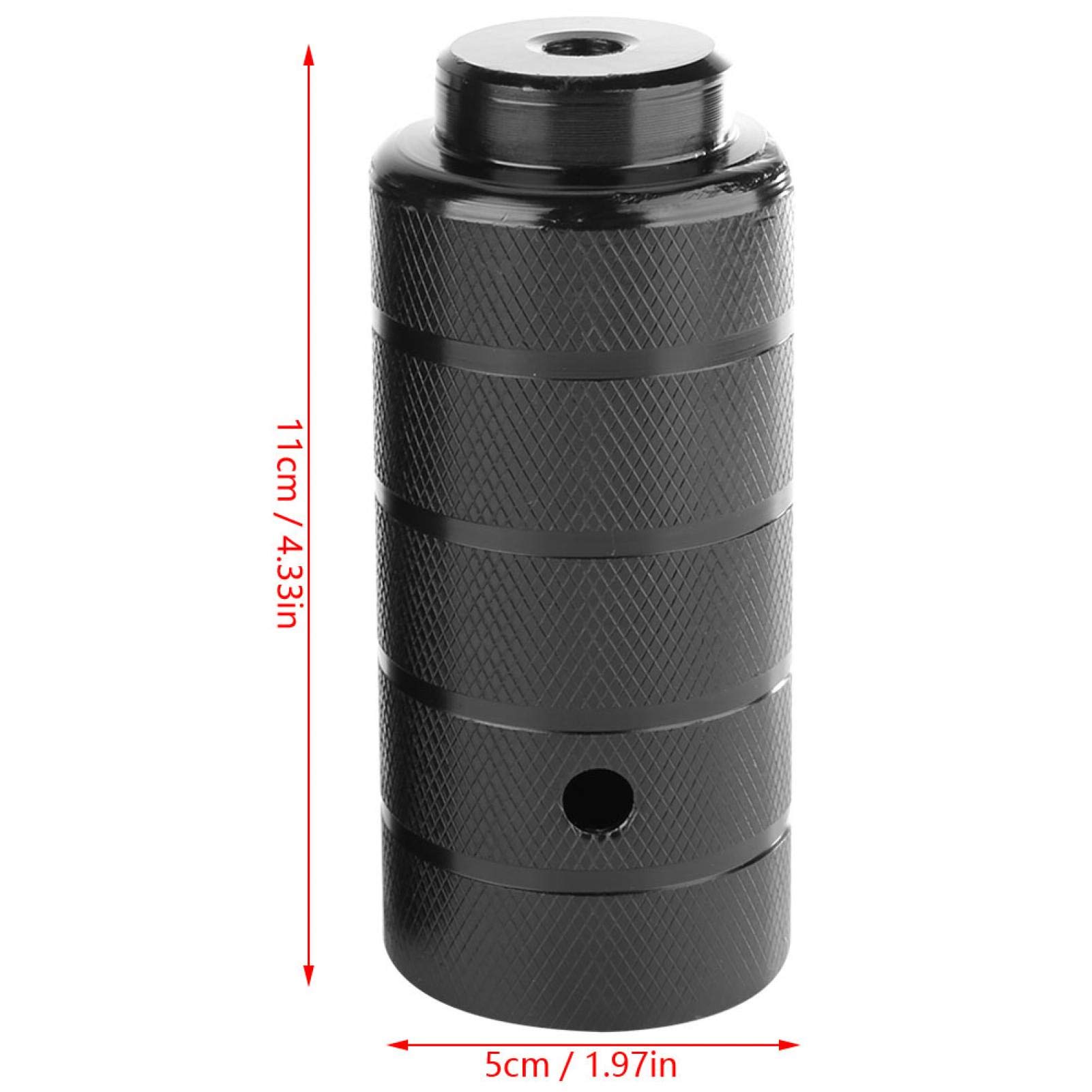 Demeras Fahrradachs-Peg Universal Stahl-Fahrradständer Peg Hochleistungs-Fußständer Pegs Stunt Pegs Fahrradzubehör für BMX 1 Paar
