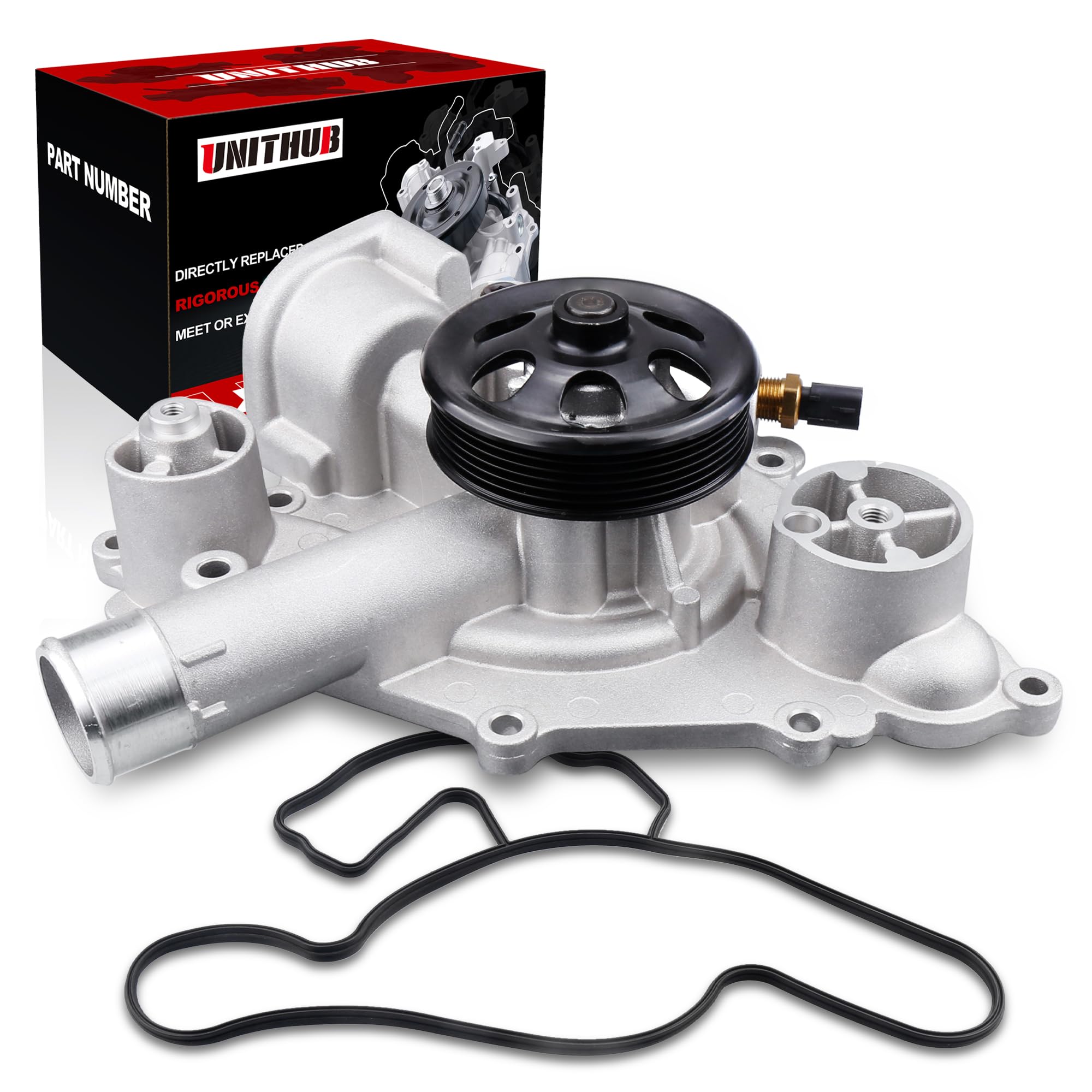 Photo 1 of UNITHUB Engine Water Pump Automotive w/Gasket 5038668AD 5038668AC Compatible for Chrysler 300 Compatible for Dodge Challenger Charger Compatible for Jeep Grand Cherokee HEMI 5.7L 6.4L 2011-2017