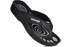 aerosoft Womens Gliteratti Flip Flop, Adult