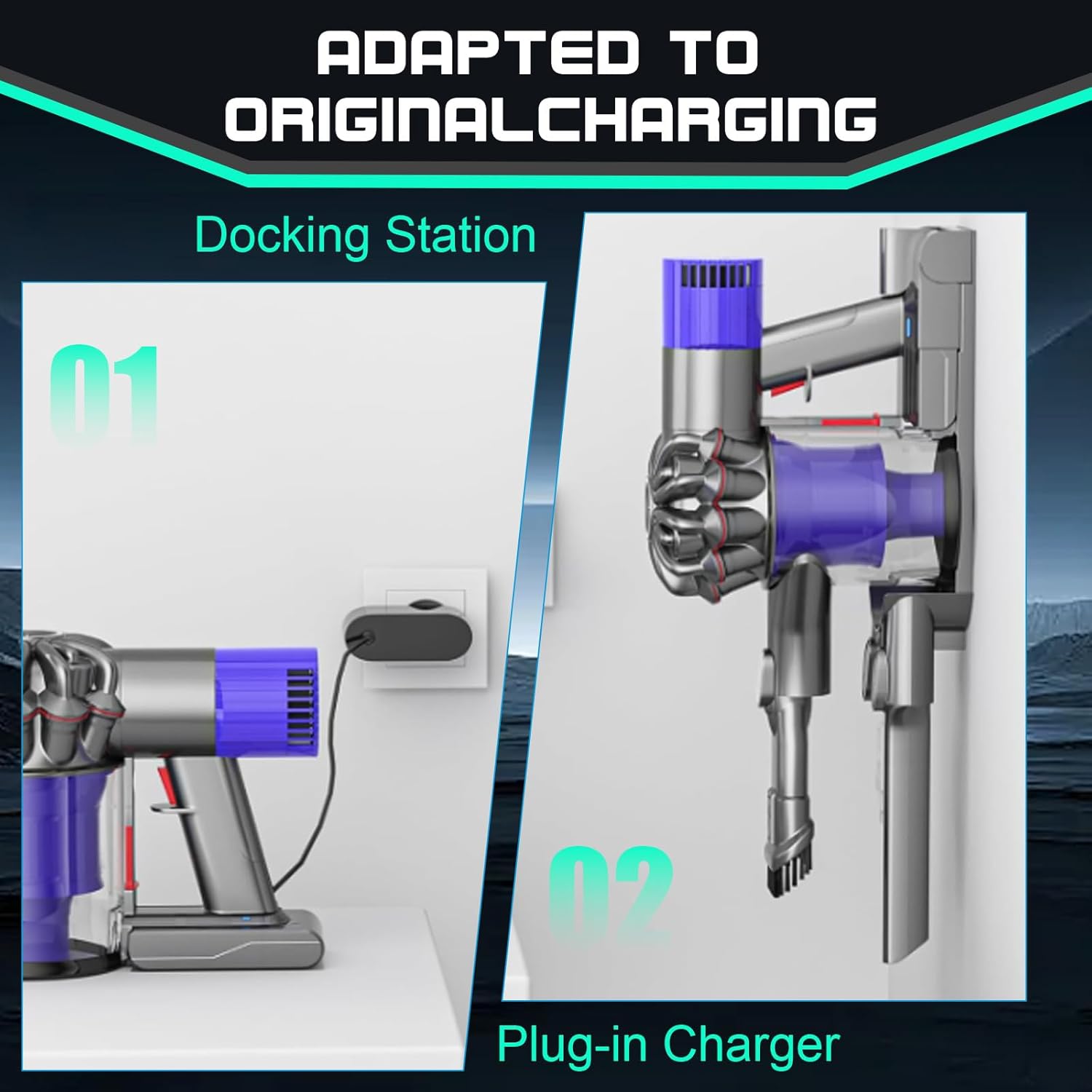High Capacity 25.2V 7000mAH V10 Battery SV12 Compatible with Dyson V10 Battery Replacement for Dyson SV12/Animal/Absolute/Fluffy/Motorhead Series Vacuum Cleaner, with 2 Filters(Not Fit V8 SV10)
