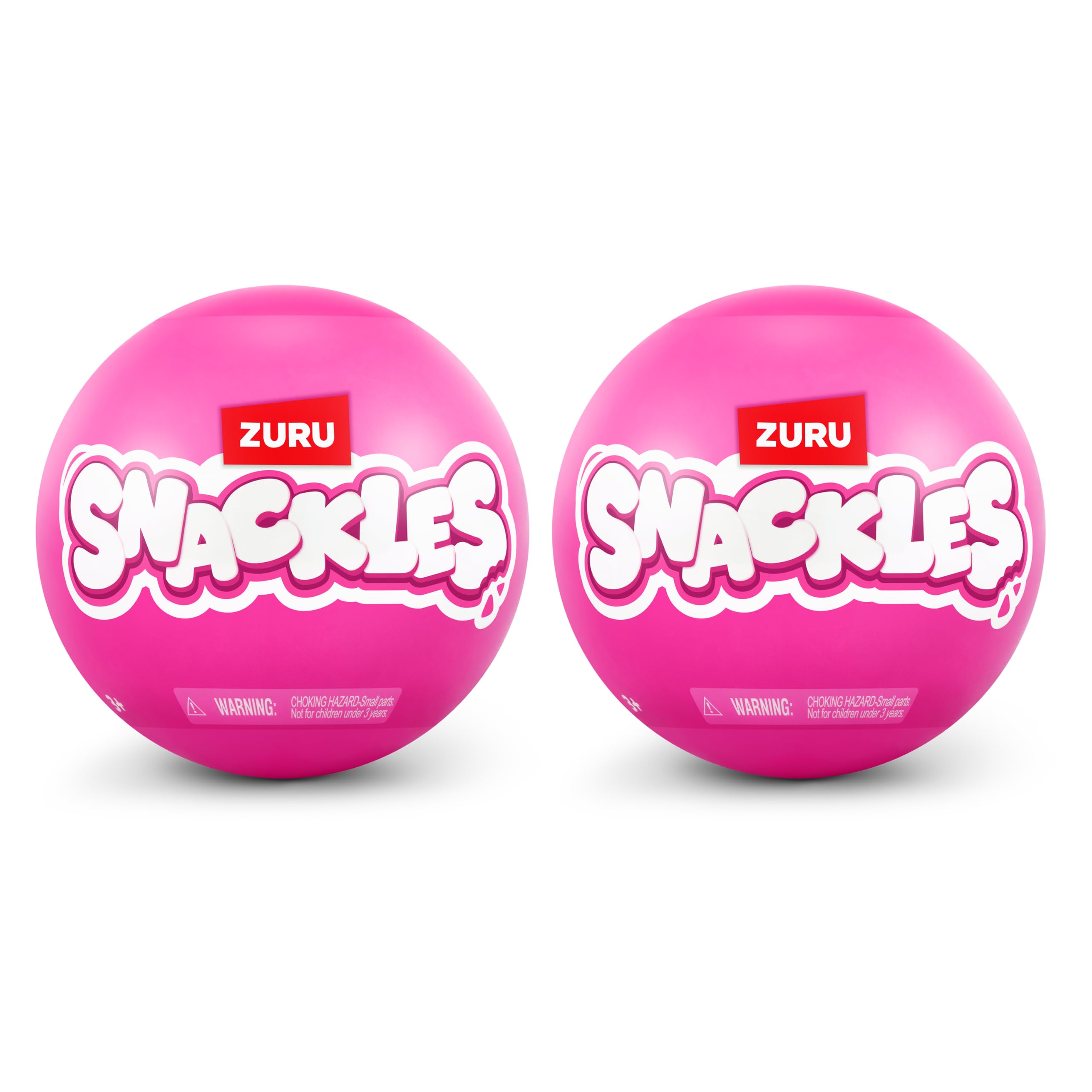 Snackles Core Series 2 5 Inch Snackle (2 PACK) by ZURU