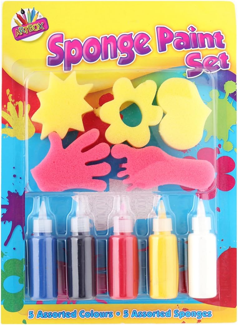 THE ART BOXArtbox Sponge Painting Set 9 Pieces