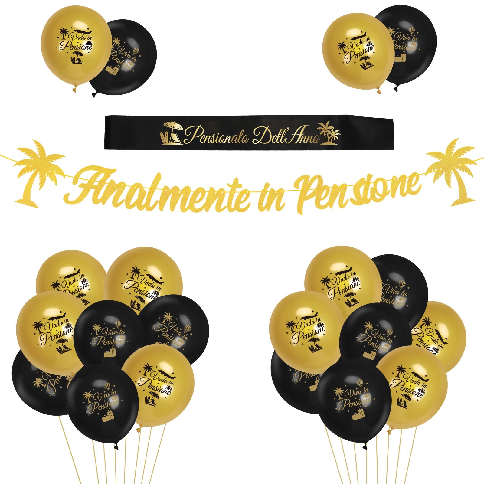 Kit Festa Pensione Donna - Gilet, Fascia E Spilla Decorativa Per Pensionata 2024 - Foto 3