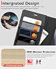 OCASE Galaxy S24 Ultra Case (2-in-1) Leather Shockproof Case [Removable Magnetic Case] [Wireless Charging] [Card Slot] Mobile Phone Case RFID Protective Case Flip Case 6.8 Inch Black