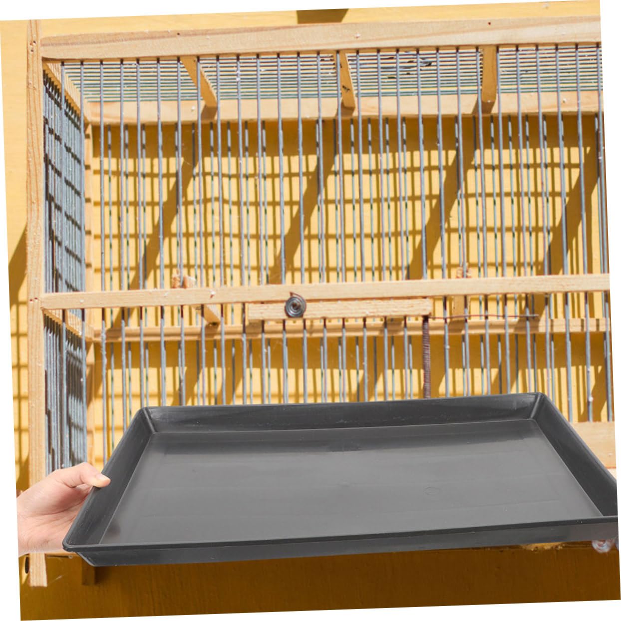 Toyvian Hundebox Bodenschale Ersatz Kunststoff Tablett Für Hundekäfige Vogelkäfige Kaninchenbox Unterlage Auslaufsicher Und Leicht Zu Reinigen 17.20X12.91X0.98In