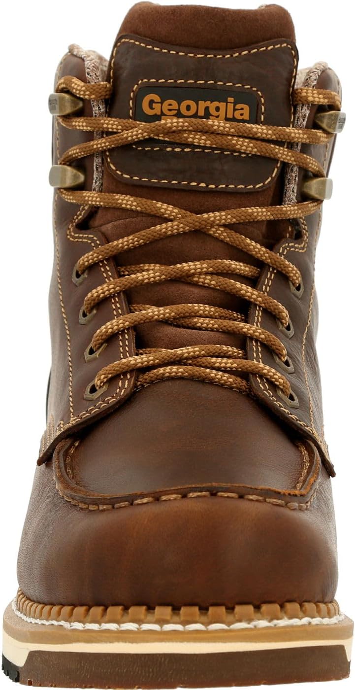 Georgia Boot AMP LT Wedge Waterproof Moc-Toe Work Boot - Image 3