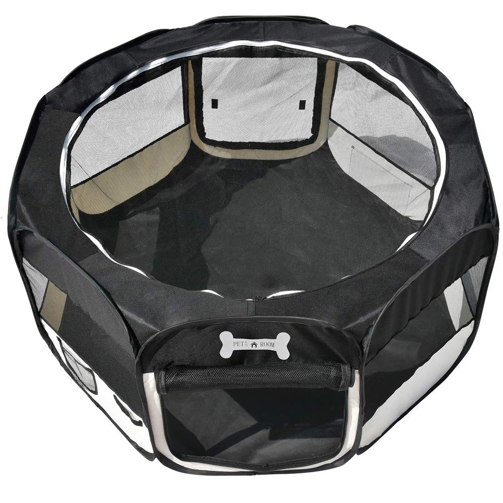 Petigi Parc á Chien XL 115 cm Chat Lapin Pliable Animales Mascotas Enclos in/extérieur