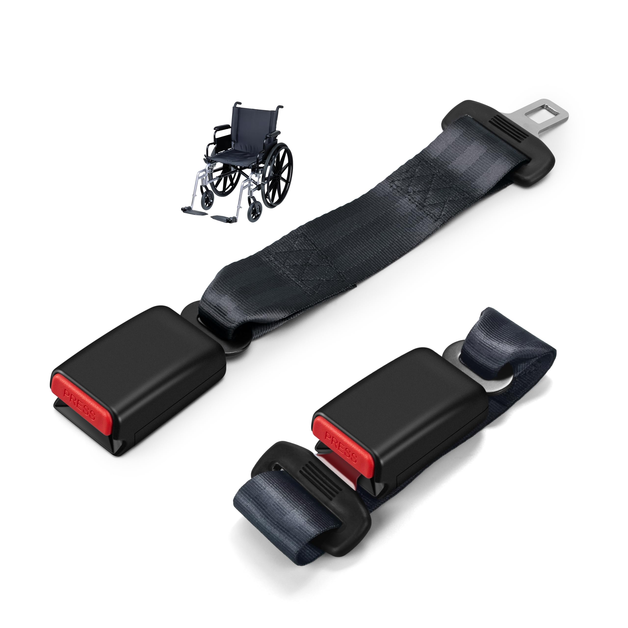 Photo 1 of Adjusttable Wheelchair Safety Strap Seat Belt