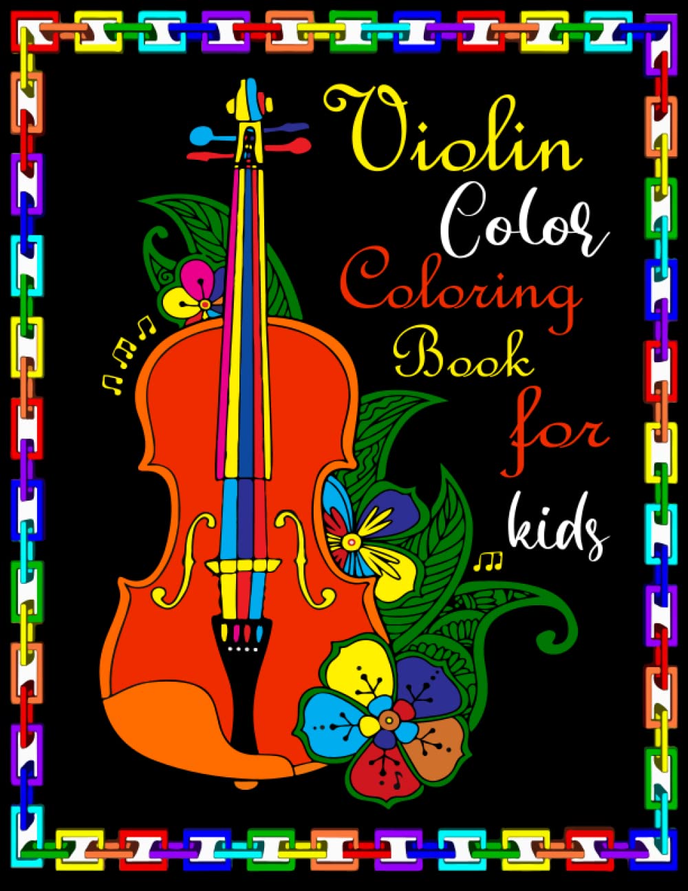Violin Coloring Pages For Kids