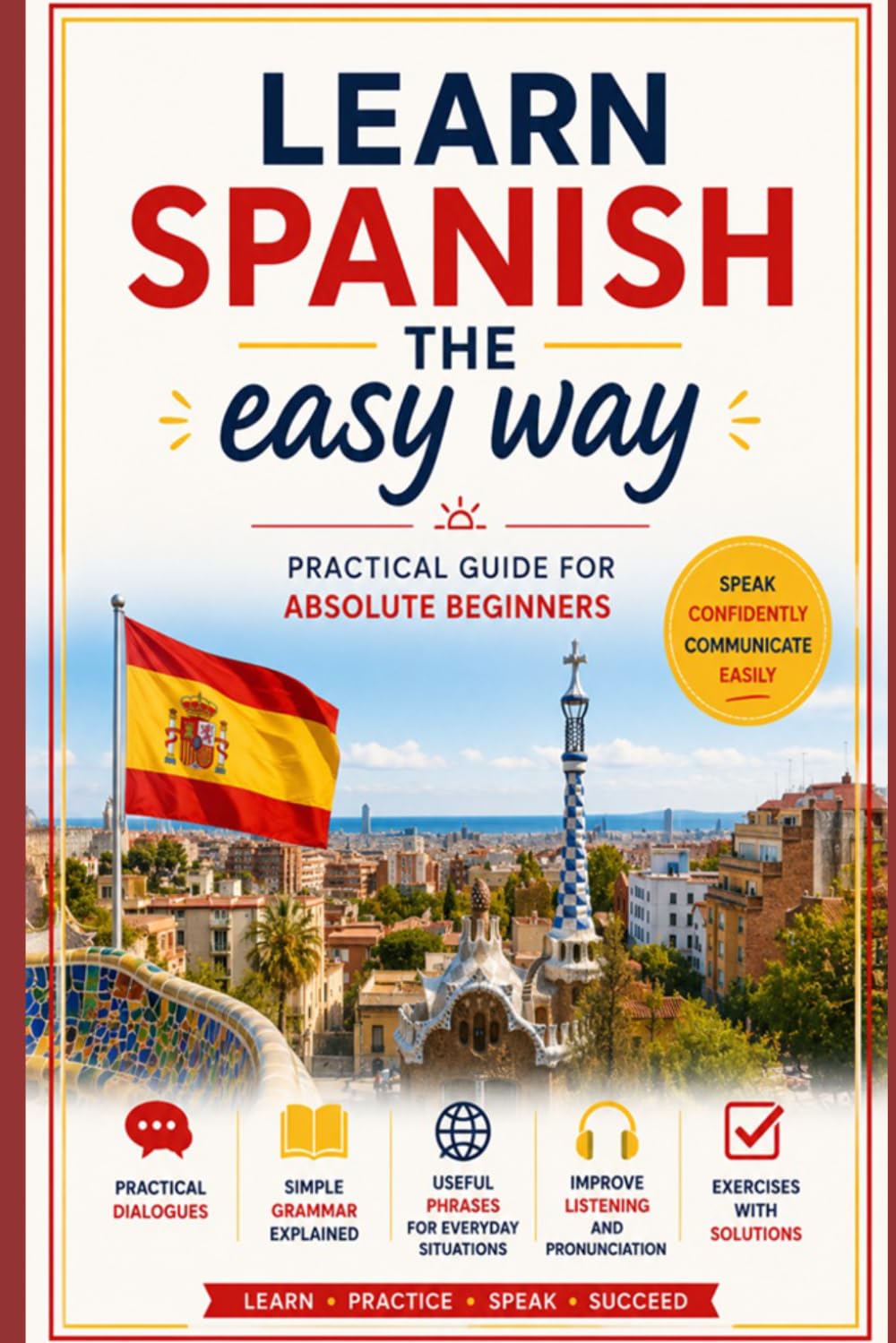 Learn Spanish the easy way: Practical guide for absolute beginners