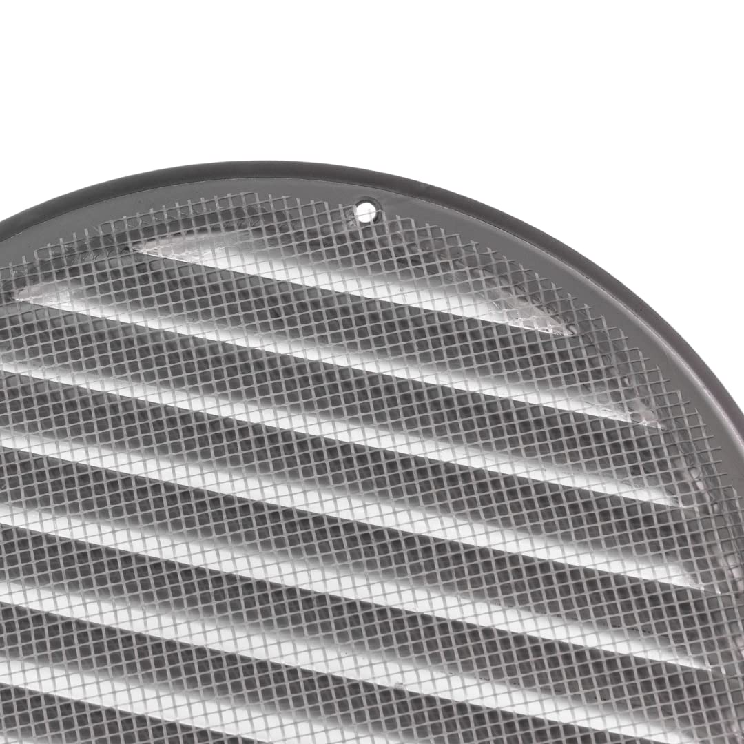 Griglia Di Sfiato Dell'aria In Metallo Rotondo Di Alta - Foto 3