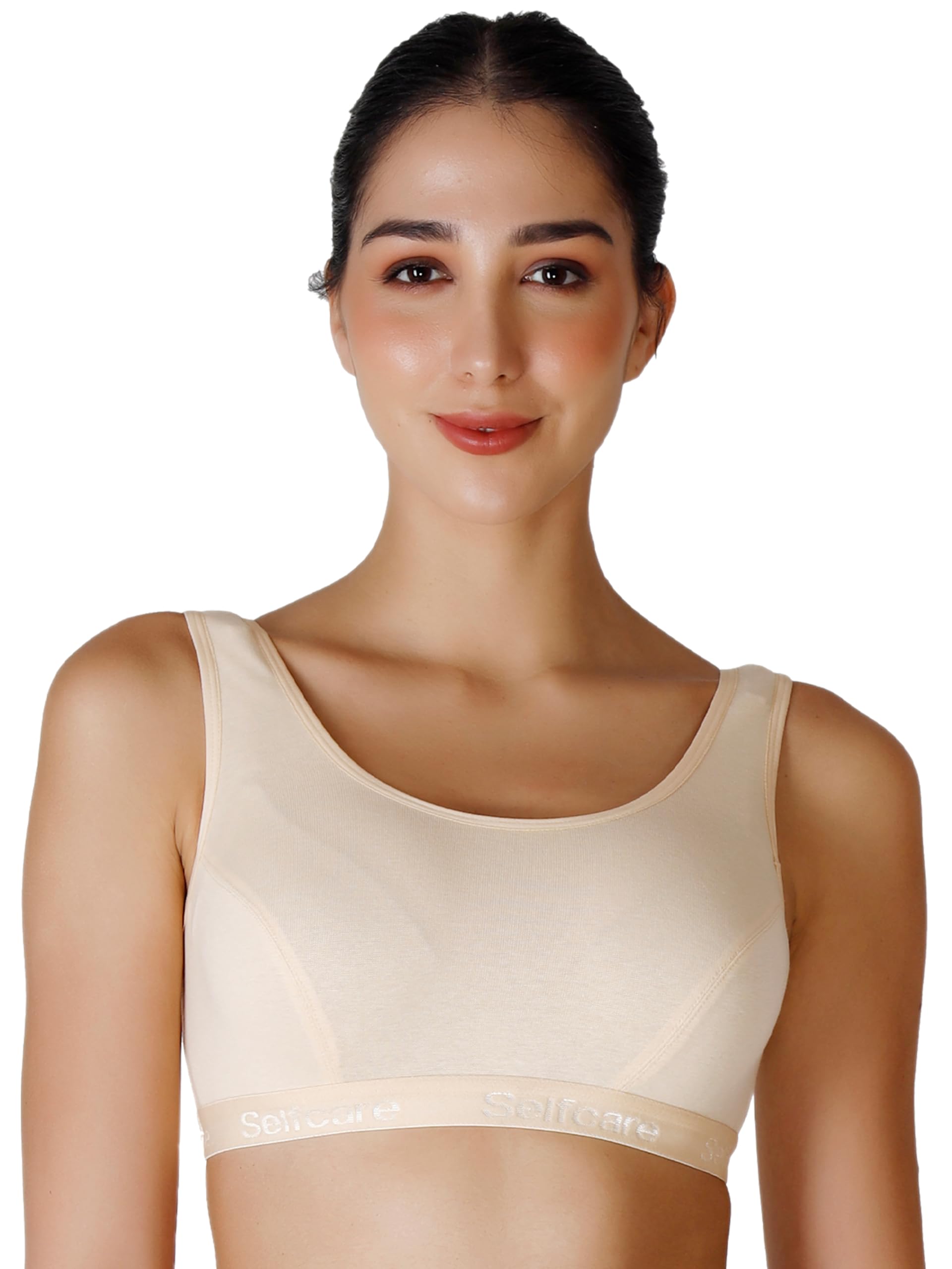 selfcare Womens Winter's Wear Cotton Lycra Thermal Deep Back Dark Blouse Top-picture-10