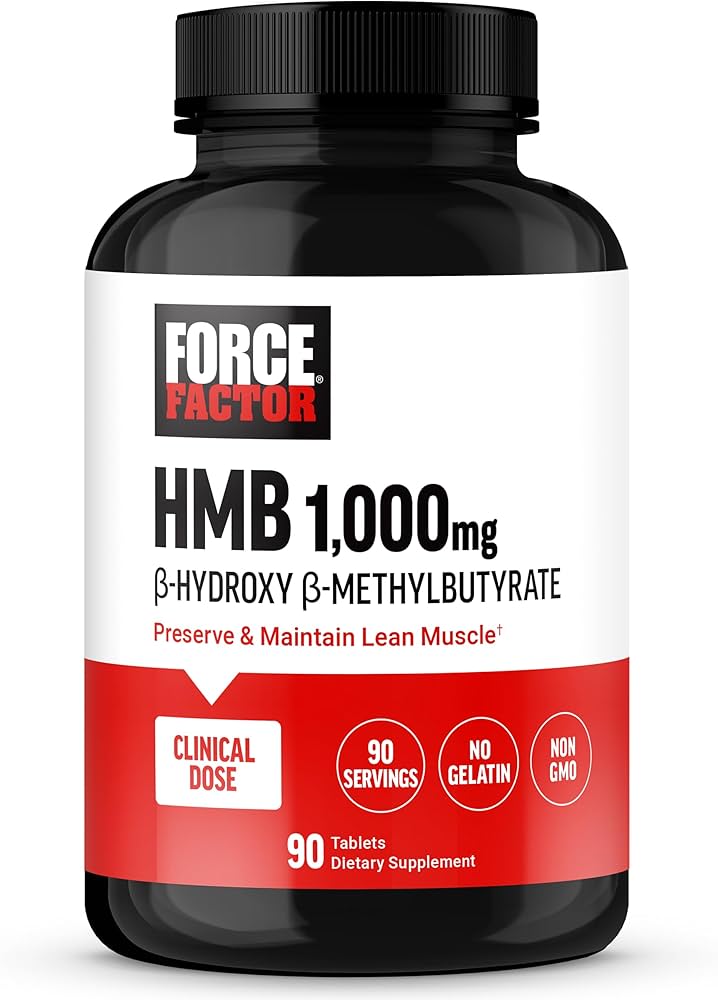 Amazon.com: FORCE FACTOR HMB Supplement to Preserve Lean Muscle