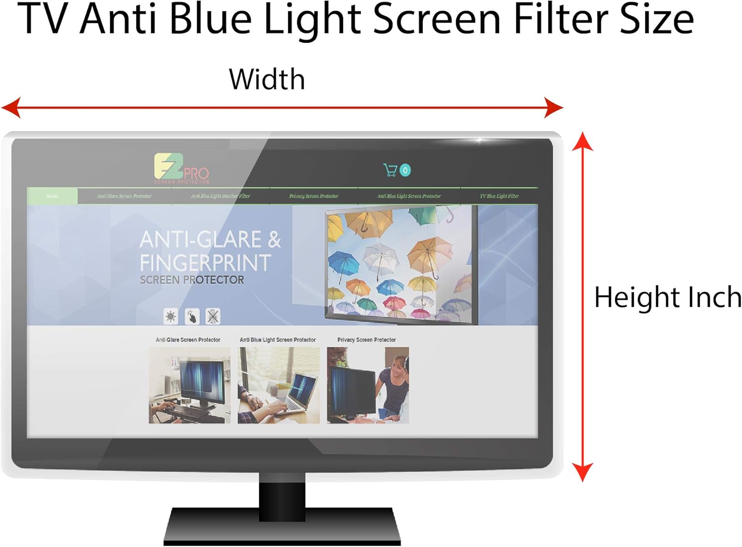 Best Deal Product Anti Blue Light Screen Protector Panel for 32 Inches TV. Filter Out Blue Light That Relieve Computer Eye Strain and Help You Sleep Better Weekly Top Sale Anti Blue Light Screen Protector Panel for 32 Inches TV. Filter Out Blue Light That Relieve Computer Eye Strain and Help You Sleep Better