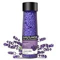 Soulflower Epsom Lavender Bath Salt for Body & Foot Spa, Calming, Relaxing, Muscle Pain Relief, Aromatherapy | Pure & Na