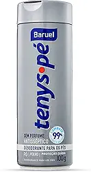 Tenys Pé Baruel Sem Perfume Pó 100g - Desodorante em pó para os pés