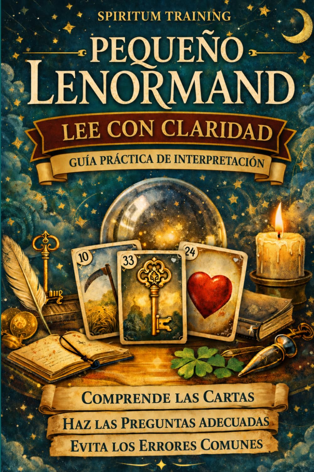 Pequeño Lenormand: Lee con claridad - Guía práctica de interpretación