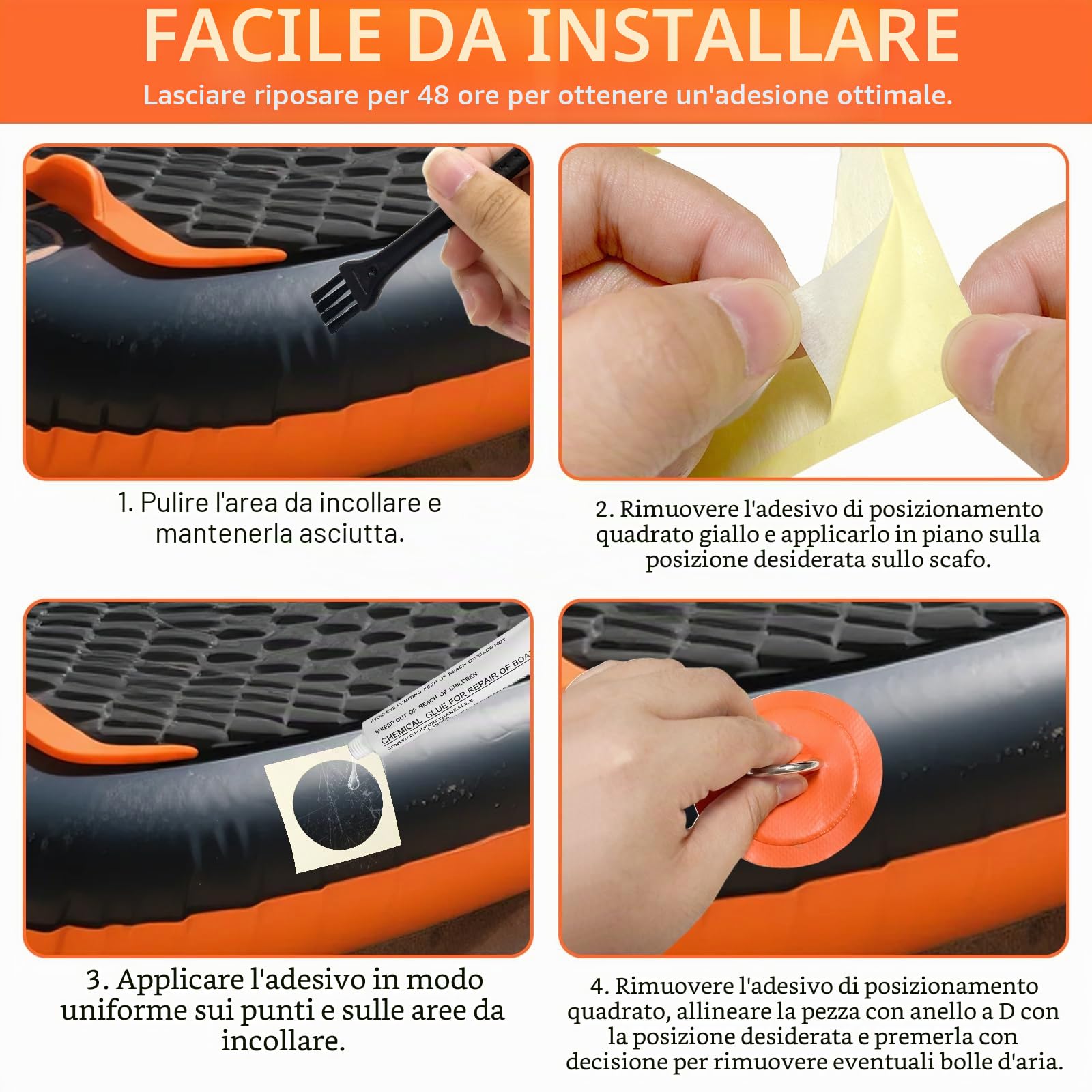 Riparazione tavola paddle surf