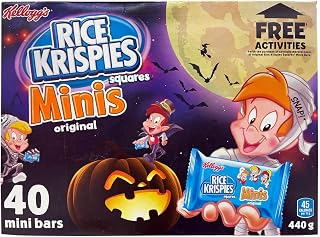 kellogg's Halloween 40 Count Original Rice krispies Squares Minis 440g