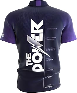 Target Darts Phil 'The Power' Taylor 2023 Edition Coolplay Collared Pro Darts Shirt