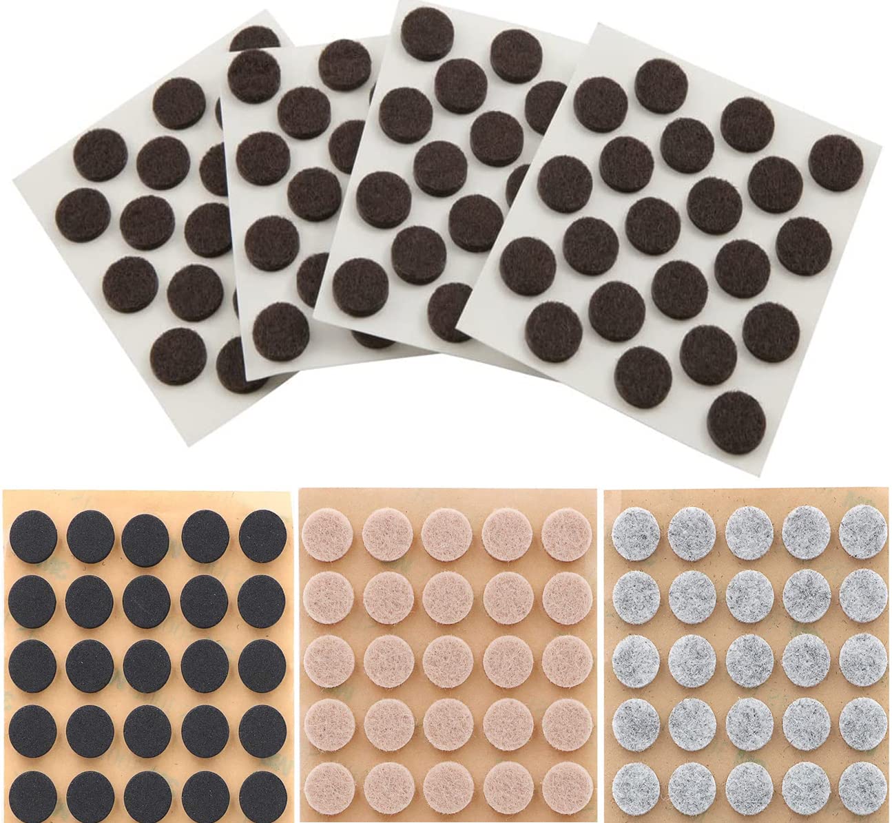 DIY Crafts 25 Pcs, Black, Furniture Felt Pads Diameter Round Self Adhesive Protects Kitchen Cabinets, Drawers, Desks and Furniture Against Bumps and Scratches (25 Pcs, Black) (B09W8PJPYQ) Amazon Price History, Amazon Price Tracker