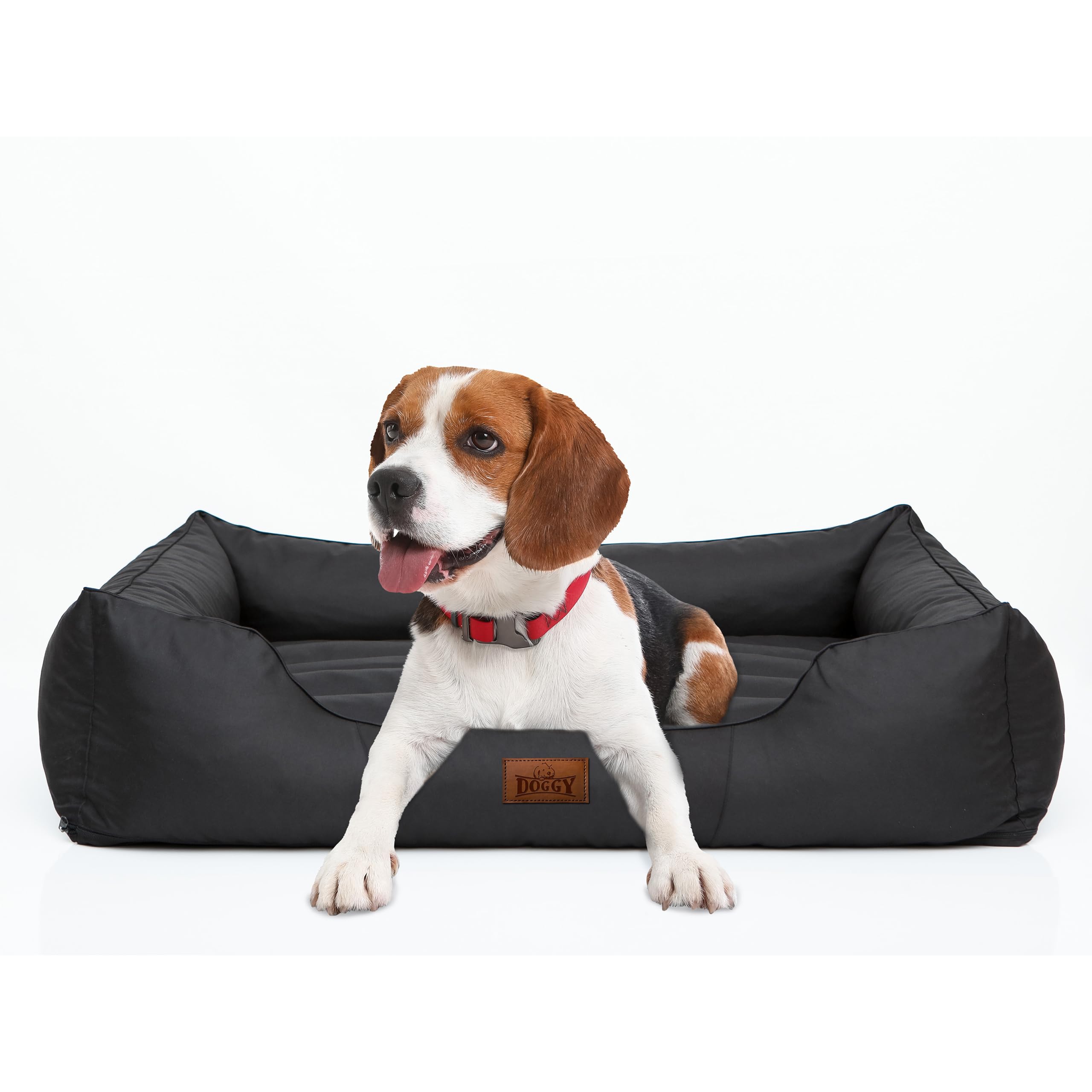 Cuccia per animali domestici, cuscino per cani, lettino, cuscino per cani, letto per cani, letto per cani, materasso XL – 65 x 50 cm, nero