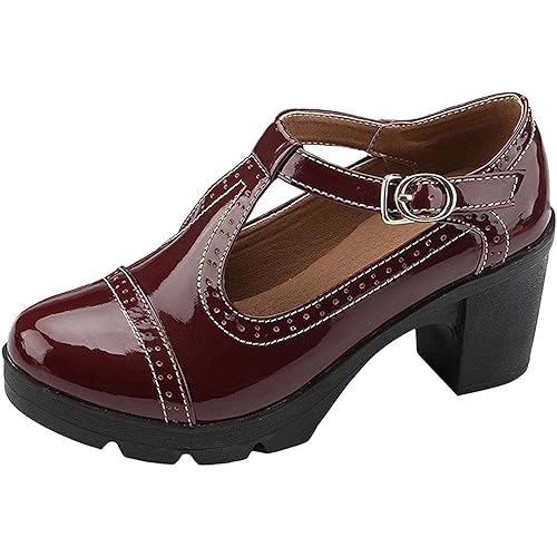 Oxford Heels For Women Amazon Co Uk