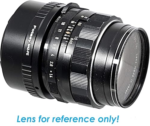 Miniatura 25 de Fotasy Cañón manual EF adaptador de lente a montura E, montaje EFS E, adaptador EF a montaje E, compatible con Sony sin espejo a7 a7r a7s a7 II III