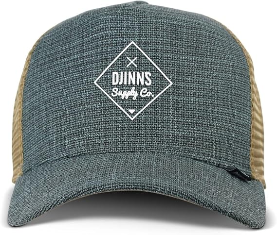 Djinns Coffee Berretto Da Camionista Regolabile, Snapback Con Toppa Lazy Sunday Coffee Club, Visiera Curva, Marrone Scuro