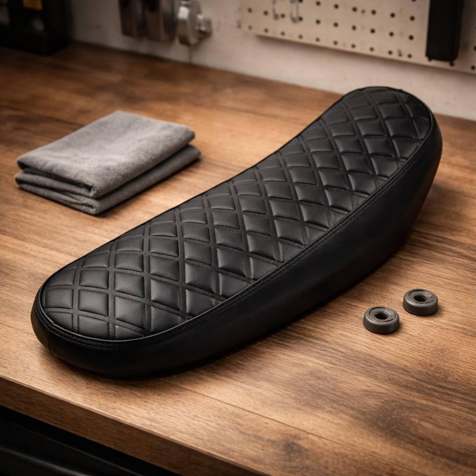 Housse de Selle Housse Siège Couvre Selle Coussin Selle Roulage Quotidien Plus Supportif Ergonomie Contournée Finition Soignée Étanche Compatible S, Marron, style to 2