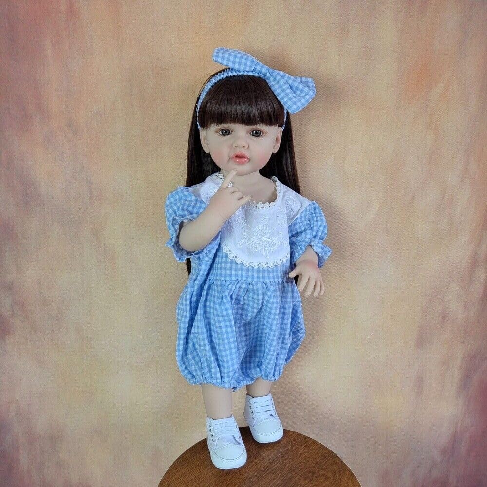 Amazon.co.jp: Meeler リボーンドール 女の子 55cmリアルな 笑顔