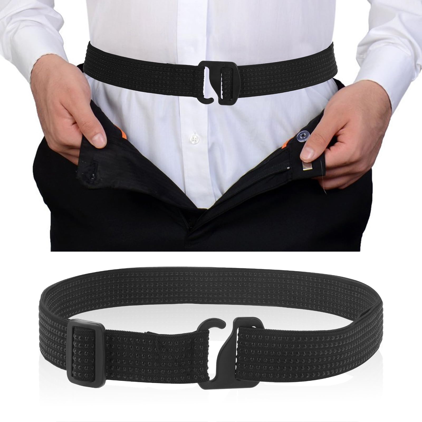 Ptwola Shirt Stays Belt Crop Top Tuck Waist Band Belt Style 