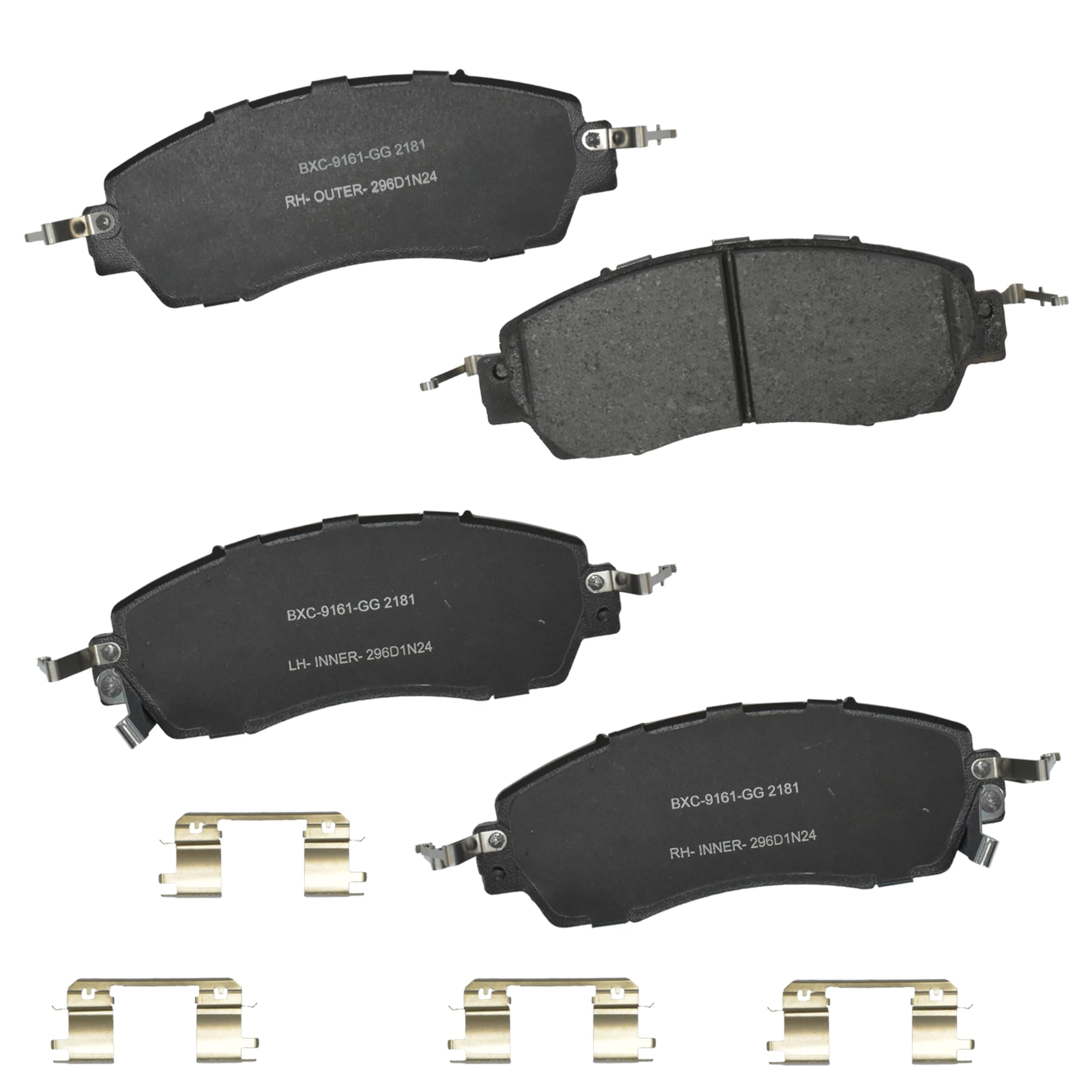 Bendix Premium SBC2181 Ceramic Front Brake Pads for Honda CR-V 2025-2023