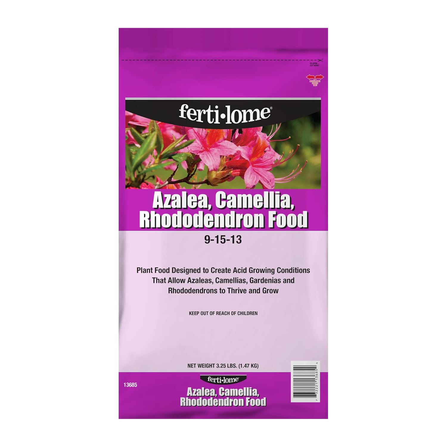 Fertilome (10695) Azalea, Camellia, Rhododendron Food 9-15-13 (15 lbs.)