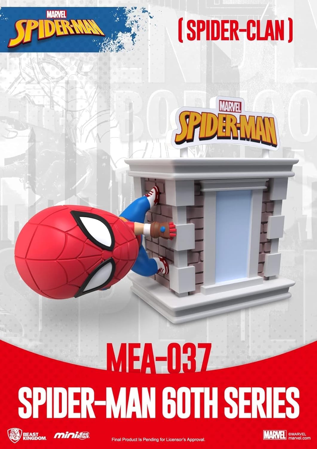 Marvel MEA-037 - Serie Spider-Man 60° anniversario (set)