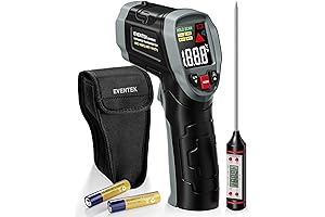 Eventek Infrared Thermometer Gun: The Ultimate Temperature Measurement Tool for Your Kitchen and Grill