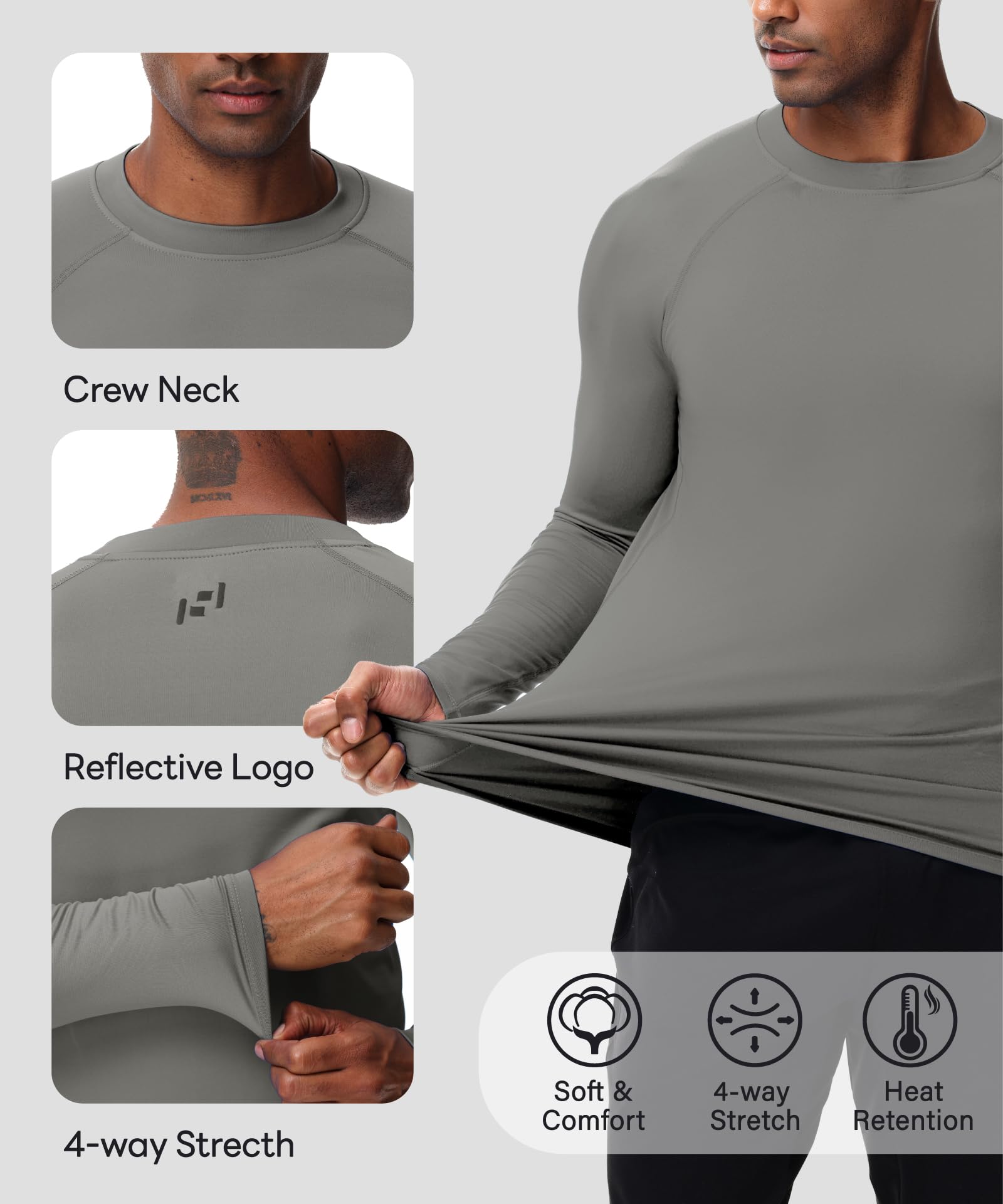 HUGE SPORTS Camisetas Térmicas
