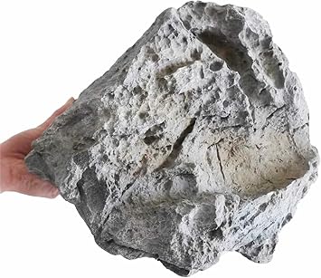 Fake Rocks for Yard, Artificial Landscape Solid Fake Rocks, Lightweight Well Cover Rock, PU Foam Decorative Cover, Decorative Stones for Landscaping Lawns, Gardens