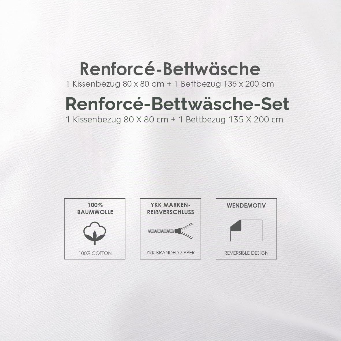 Herding Wild Flowers Bettwäsche-Set Leopard, 80 x 80 cm + 135 x 200 cm, mit Reißverschluss, 100% Baumwolle/Renforcé, Mehrfarbig