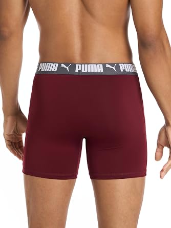 PUMA Men's 5 Pack Performance Boxer Briefs Boxer Briefs (pack of 5)