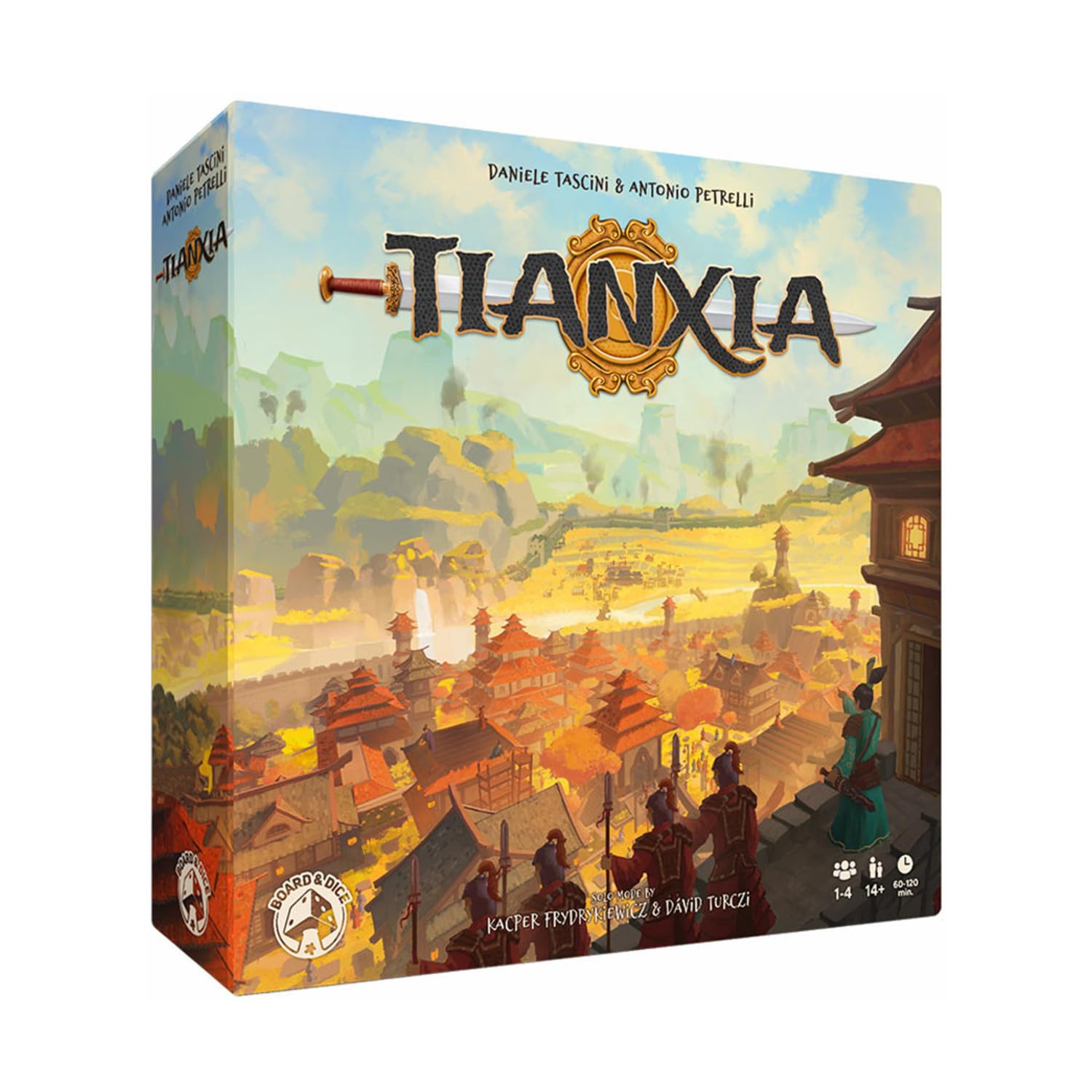 Board And Dice | Tianxia | Board Game | Ages 14+ | 1-4 Players | 60-120 Minutes Playing Time