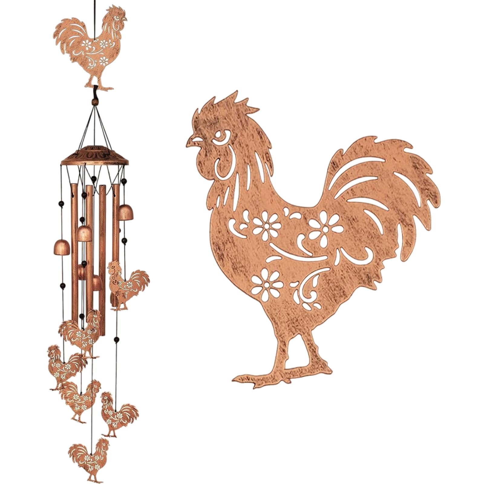 Decoration Animal Wind Sound Butterfly Hanging Easy Hanging Metal Decoration Easy Installation Solar Wind Chimes for Outside
