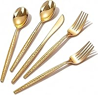 Vista 9 de WILLIFE - 120 cubiertos de plástico negro, cubiertos de plástico resistente, incluye 40 tenedores, 40 cucharas, 40 cuchillos, juegos de utensilios